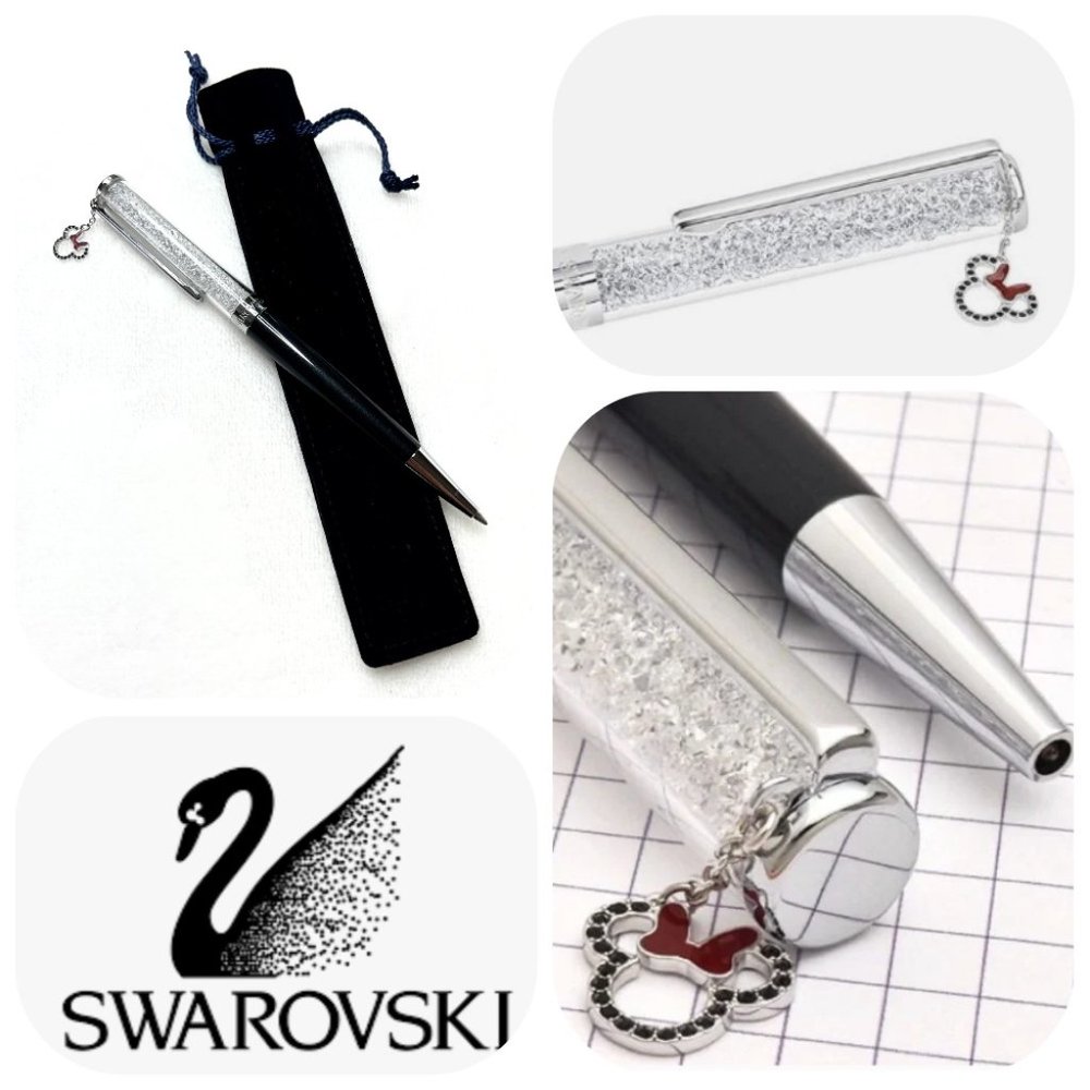 NWT Swarovski DISNEY MINNIE BALLPOINT special edition crystal PEN